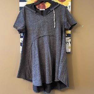 Nice Hopely gray pullover top M